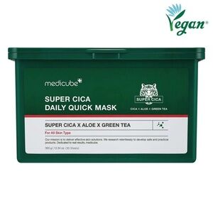 Medicube Super Cica Daily Quick Mask 30 Sheets NEW!